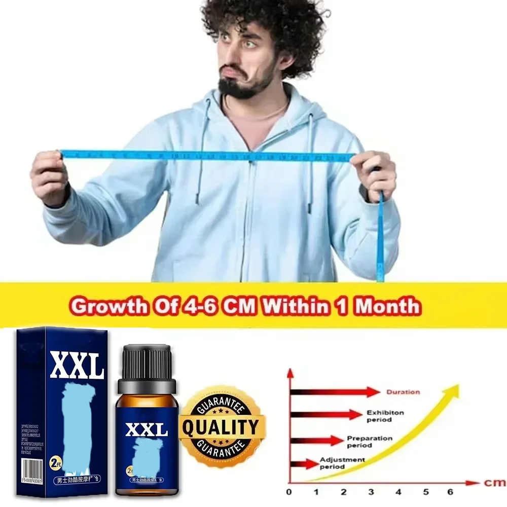 Mens Health XXL size growth naturally increases health delay time