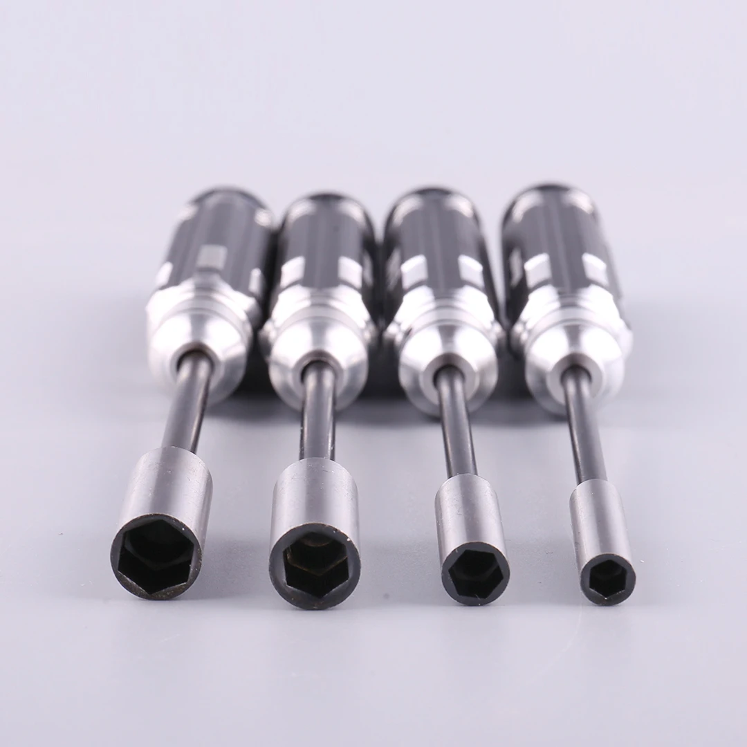 Mayatech manga hexagonal interna de aço carbono para modelo RC ferramenta de reparo de auto-serviço série comum 4.0 5.5 7.0 8.0