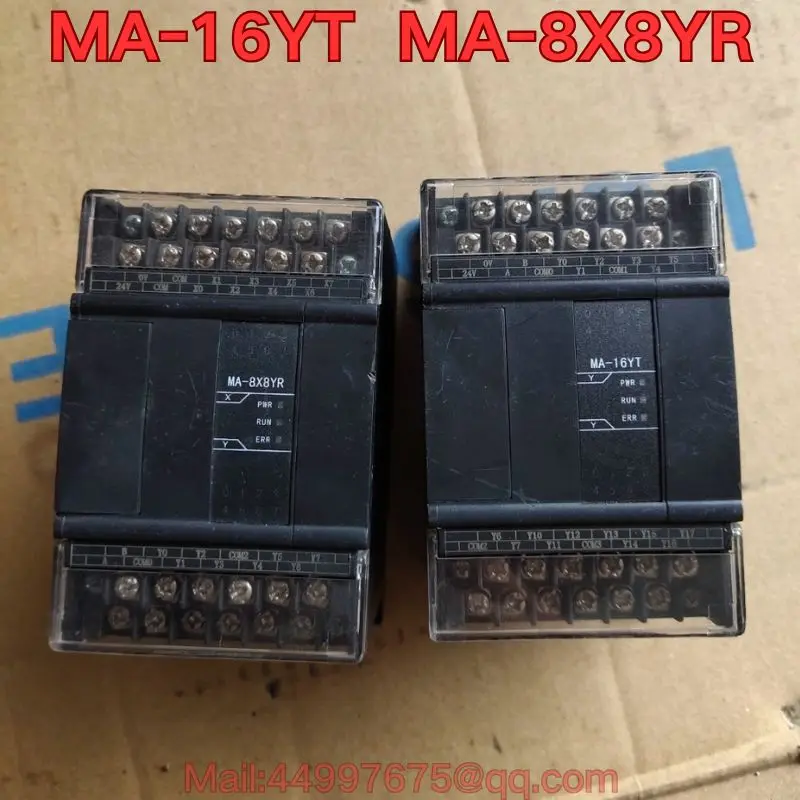 

Подержанный функциональный тест контроллера ПЛК MA-16YT MA-8X8YR обычно Последняя цена в октябре 2025 года.
