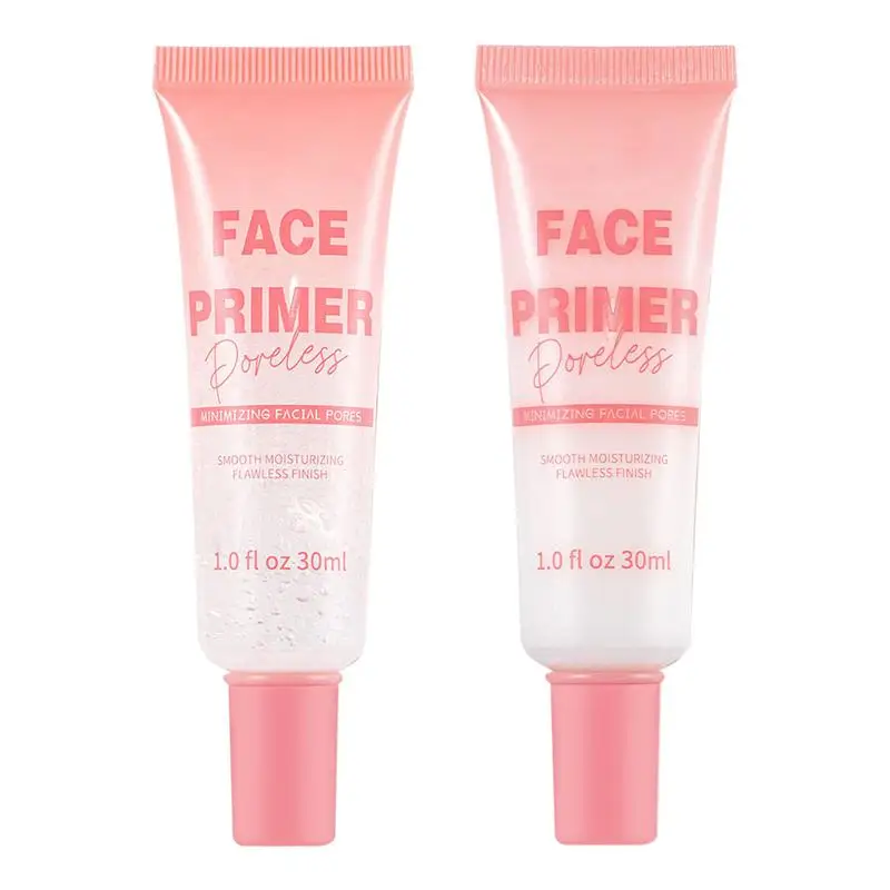 Face Primer Makeup Base  Invisible Pore Smooths Fine Lines Oil-Control Brighten Moisture Primer Foundation Makeup Cosmetics