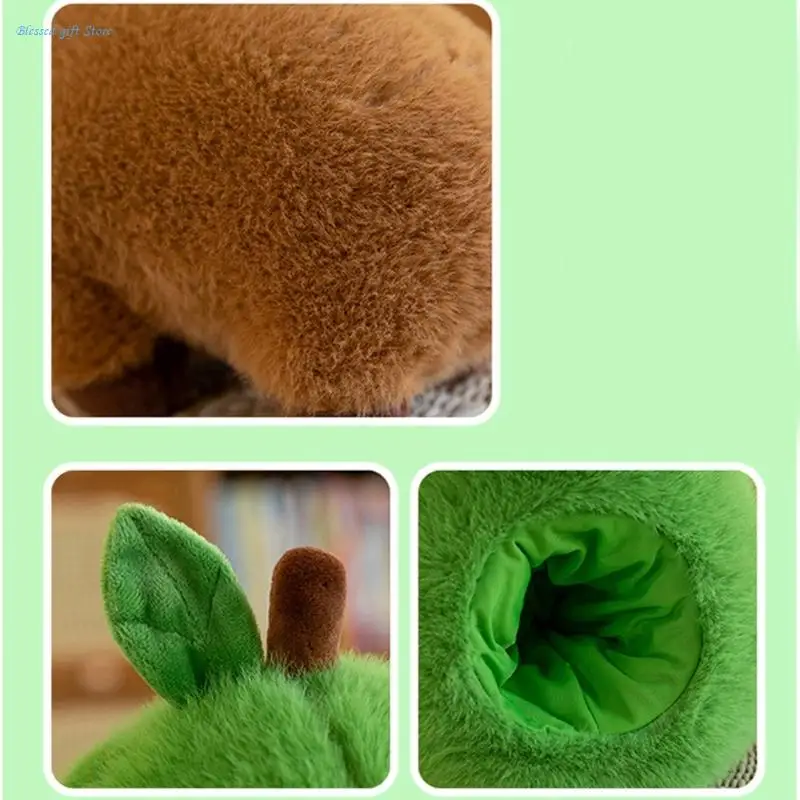 Practical Cuddly Capybaras Plushie Sturdy Plush Materials Portable Special Gifts for Children and Couples Use