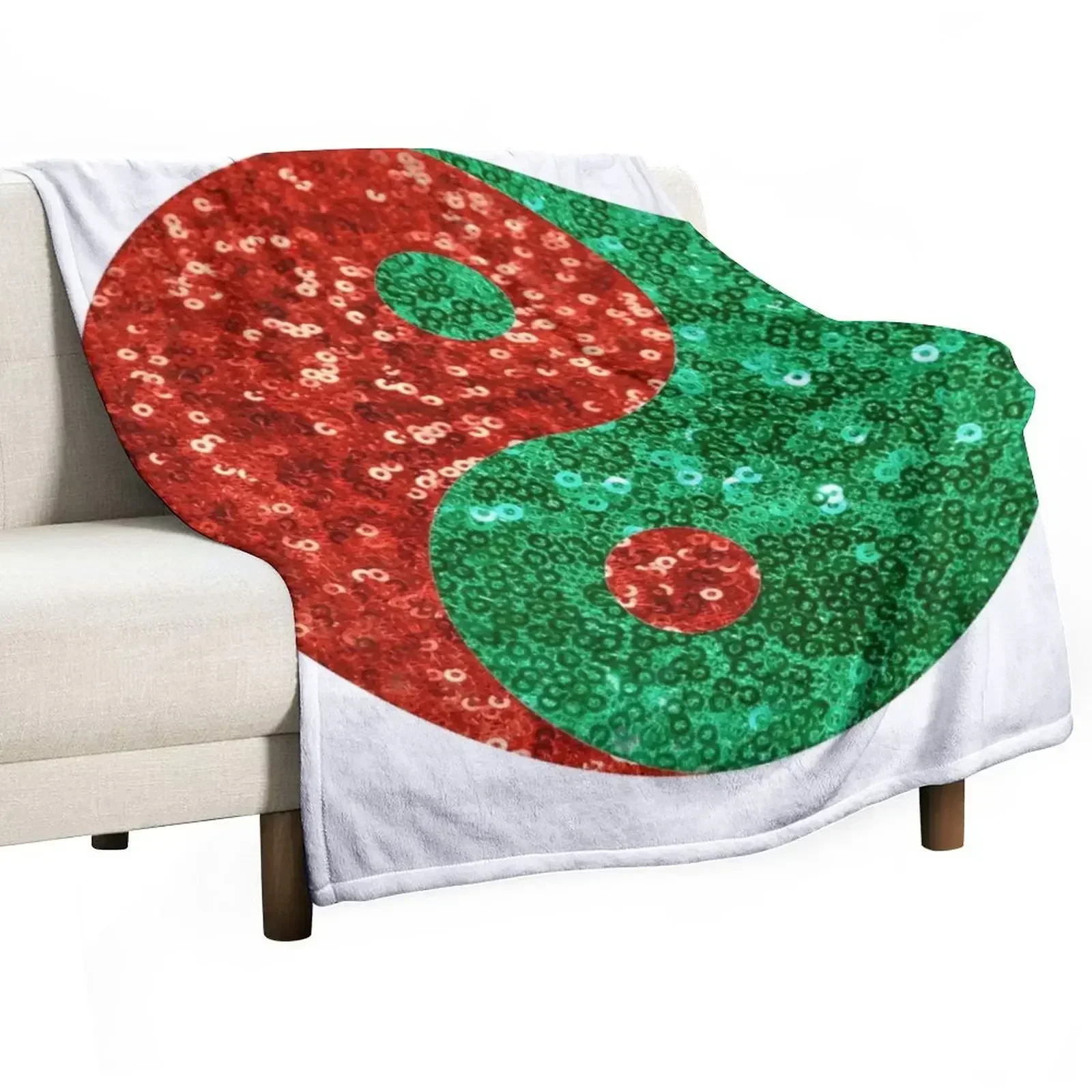 

ugly christmas yin yang Throw Blanket Personalized Gift Luxury Throw Luxury Designer Blankets