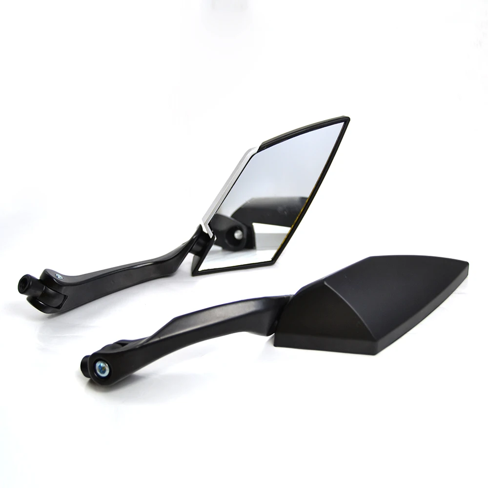 2X Motorcycle Mirror Scooter E-Bike Rearview Mirrors Back Side Mirror 8mm 10mm for Kawasaki ER6F ER6N Z750 Z1000 Z800 Z900