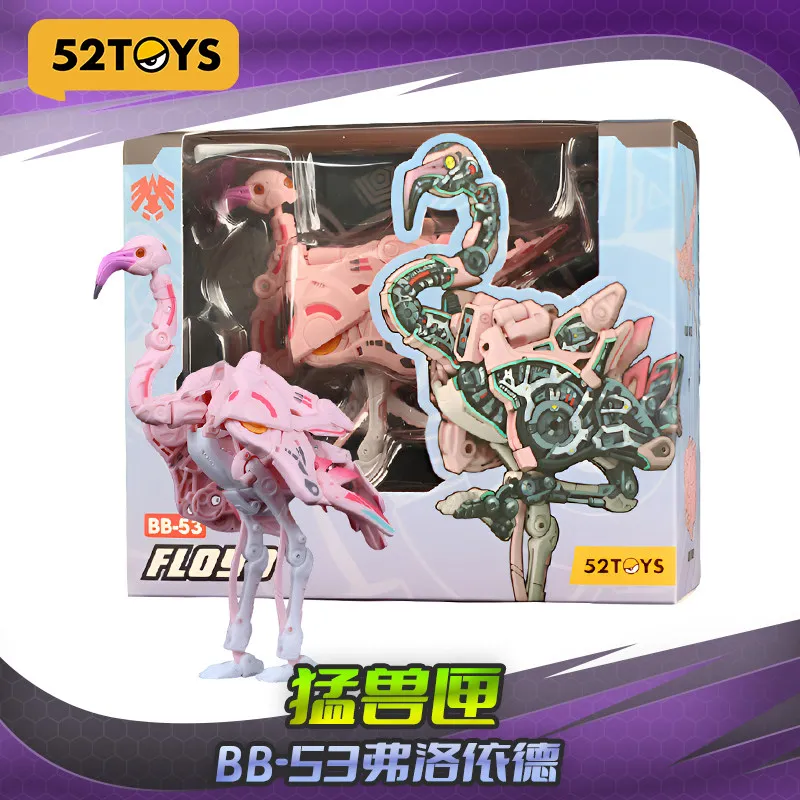 

В наличии 52TOYS Beast Box BEASTBOX BB-53 Floyd Flamingo Mobile Metamorphosis National Creation Mech