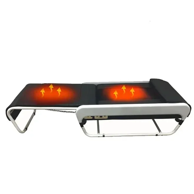 

2021 Newest CE foldable shiatsu Portable Top Quality Massage Table Bed with 4 Motors Rotating