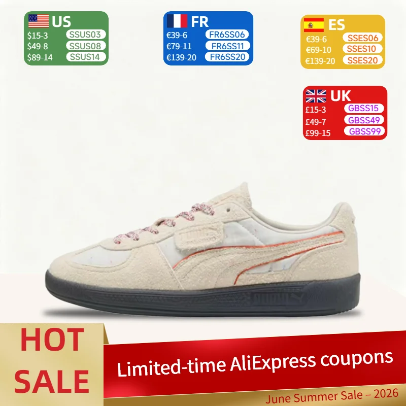 

Puma Palermo T: Simple, Versatile, Stylish, Durable, and Cushioned Low-Top Training Shoes (Unisex) in Snow White 402083-01