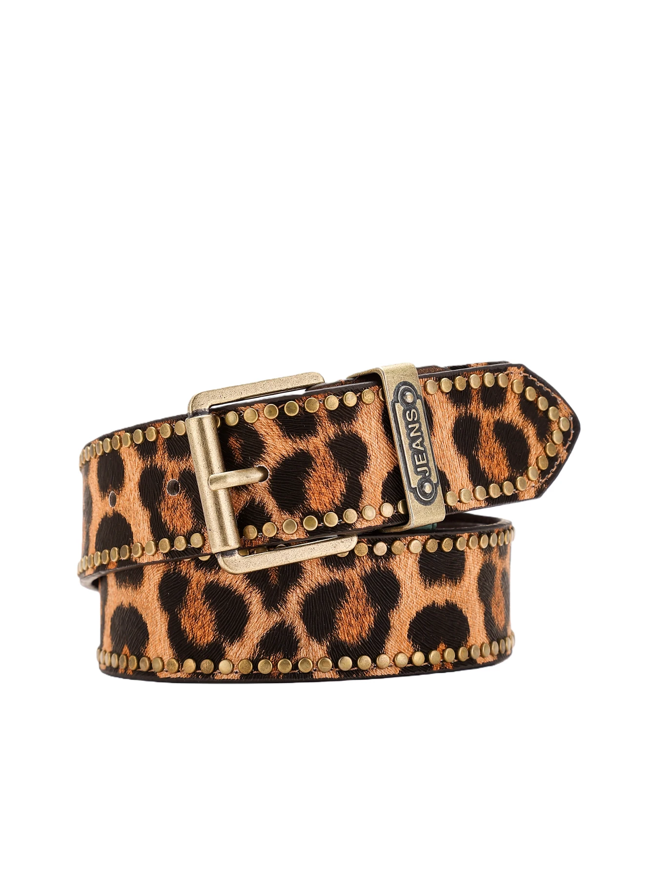 A PU belt suitable for both men and women, combining the style of western denim and retro, is perfect for daily casual outings