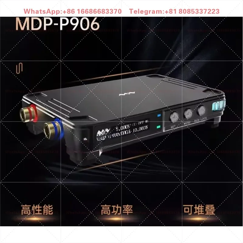 MINIWARE MDP P906 Programmable DC Power Supply 30V 10A 300W Mini Digital Lab Bench Power Low Ripple