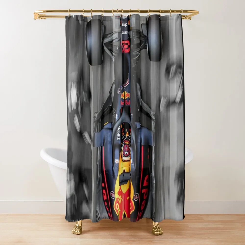 

Wallpaper Verstappen Shower Curtain Waterproof Shower Bathroom Box Curtain