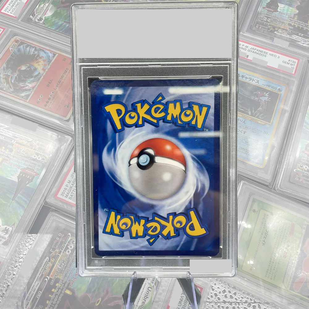 DIY Proxy PTCG Collection Card Gengar Vmax 2021 PTCG Graded Card Swsh Fusion Strike Secret #271/264 GEM MT 10 Holographic Label