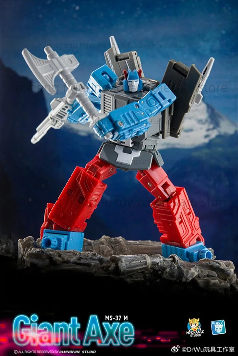 [IN VOORRAAD] Transformed Toys Dr. Wu en MFT Collaborate MS-37 MS-37M MS-37D Giant Axe Broadside Action Figure