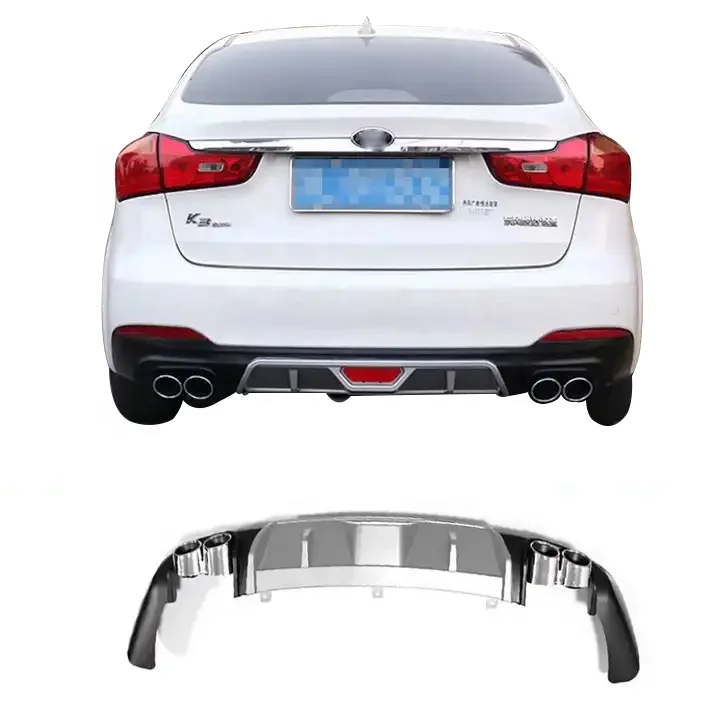 

Hot Selling ABS Material Car Bumper Rear Lip Diffuser for Kia K3 2013-2015 Car Bodykit