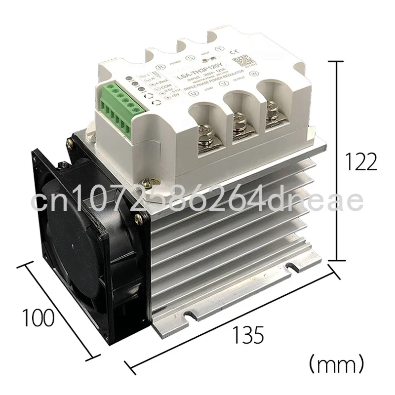 

Three Phase Fully Isolated AC Phase Shift Voltage Regulator Module 150A Power Regulator LSA-TH3P150