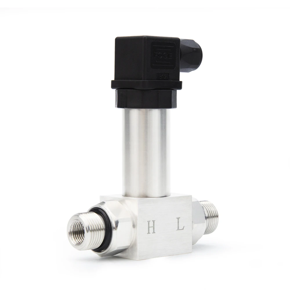 Integrated Differential Pressure Transmitter 4-20mA 24VDC M20*1.5 Thread Differential Pressure Sensor High Precision