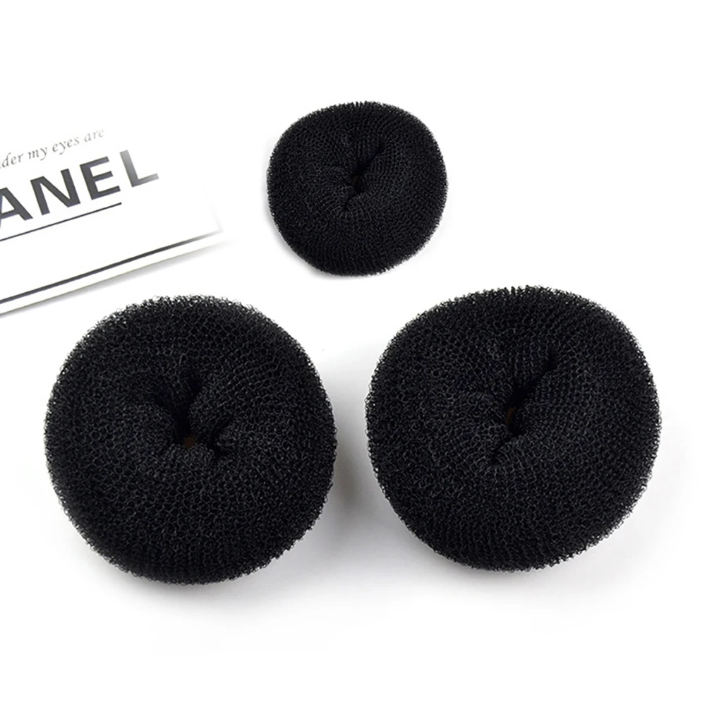 

15 шт., невидимый инструмент для изготовления пончиков для волос, шиньон, нейлоновый инструмент для укладки волос для свадьбы, выпускного вечера, свидания в школу, объем, полность, вверх-до