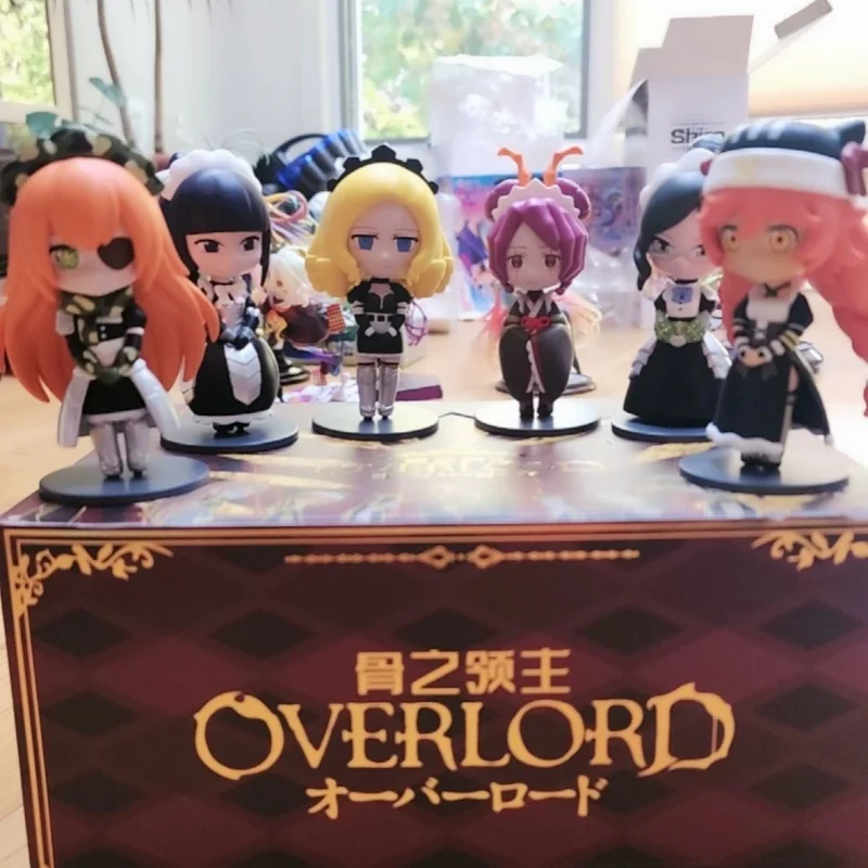 In Stock Overlord Pleiades Maidservant Vol1 Series Blind Box Greet Lord Anze Series Mystery Box Figure Cartoon Gift Collection