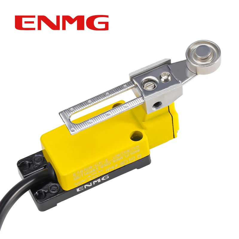 

ENMG Waterproof Limit Switch ET8108-CF for Manure Scraper in Livestock Farms & Parking Tower Positioning Gold-Plated Contacts.