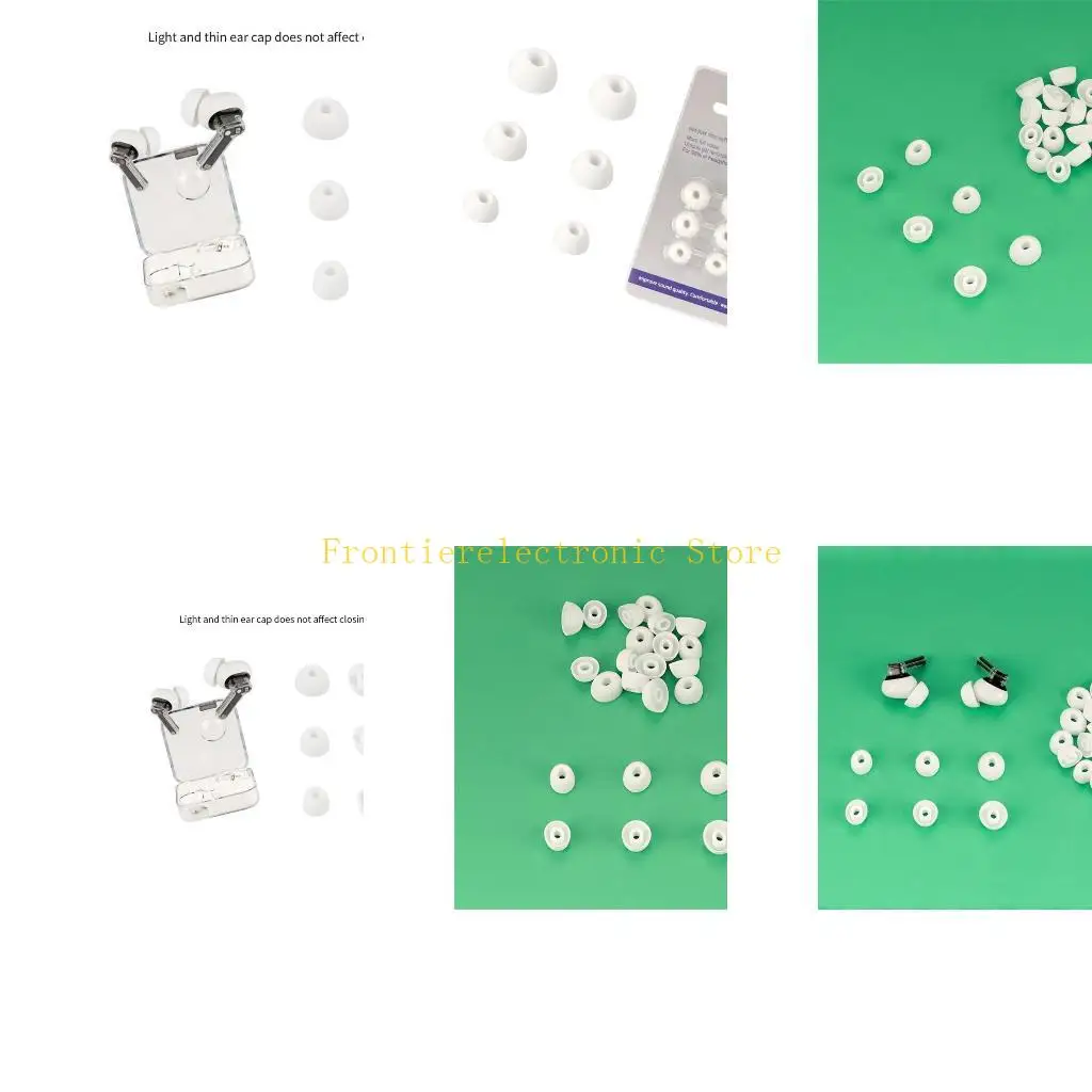 G8DB Silicone Ear Tip set Ergonomic Silicone Ear Tip for Earbud for Earbud Ear(a)