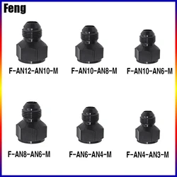 감속기 확장기 피팅 어댑터, AN4 암-AN12 수 AN10-AN6 AN6-AN8, AN10-AN12 감속기 확장기 호스 피팅 어댑터