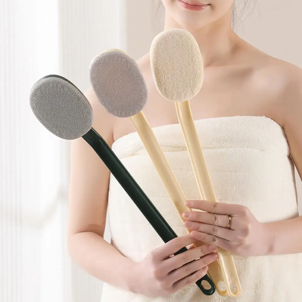 Kids Bath Sponge Super Absorbent Bath Brush Long Handle Bath Brush for Kids Super Absorbent Reusable Sponge Quick Drying Child