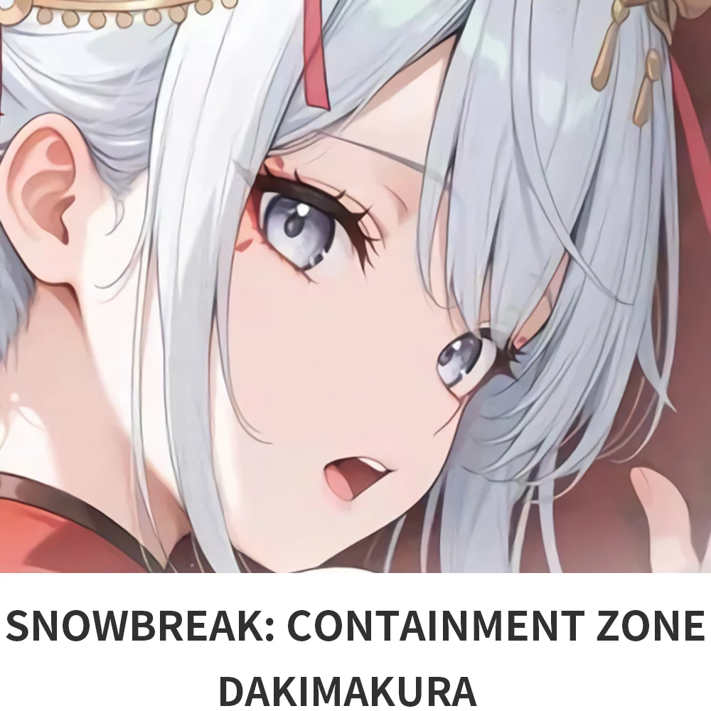 

Snowbreak: зона содержания Ji Chenxing Dakimakura 2WAY обнимающая наволочка для тела аниме наволочка