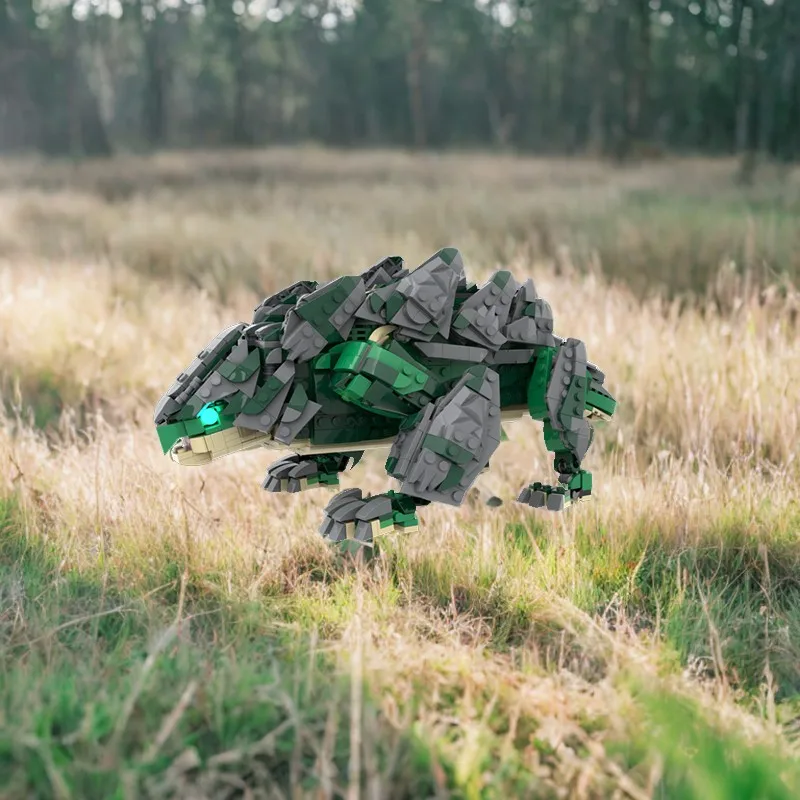 

Модульный строительный набор Dauntless Skarn Behemoth, 1520 предметов, строительные блоки Monster Recreate Classic Game