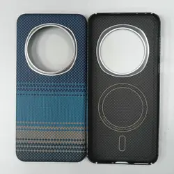 Genuine Aramid Carbon Fiber Magnetic Cover For Honor Magic 7 Pro Magic7 Braided Milky Way Sunset Matte Thin Hard Mag safe Case