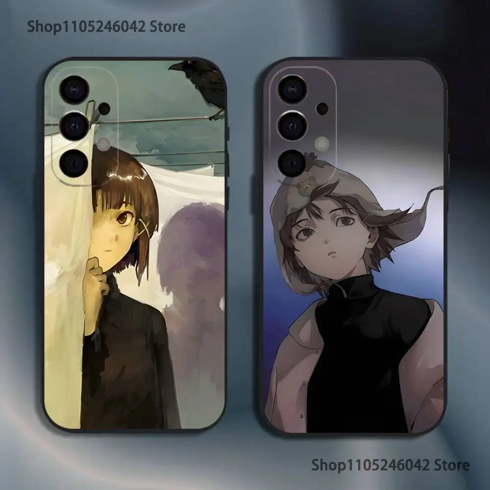 L-Lain لهاتف سامسونج S25، S24، S21، S22، S23، S30، Ultra، S20، Plus، Fe، Lite، 5G غطاء هاتف أسود #1