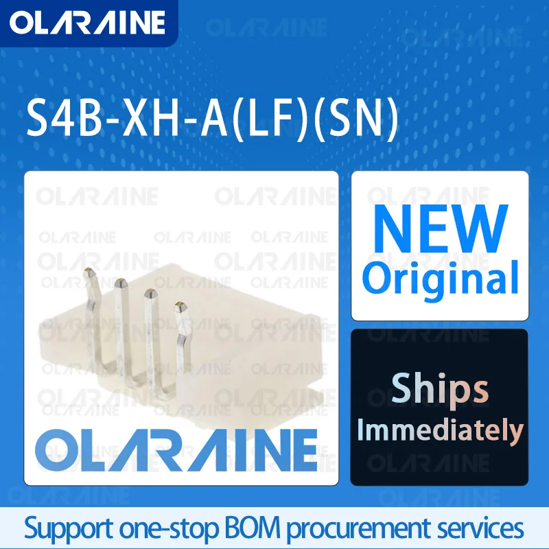 50/200/500Pcs S4B-XH-A(LF)(SN) 100% brand new and original IC chip Connector headers and wire housings 4 Position