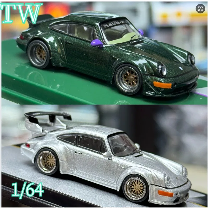 Tarmac Works 1:64 Alloy 911RWB 964 Miniature Car Model - Collection Item - Adult Statue - Boy Gift