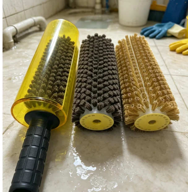 Nylon Ski Waxing Tool Set with Wax Roller Brush And Polishing Brush for Ski Maintenance