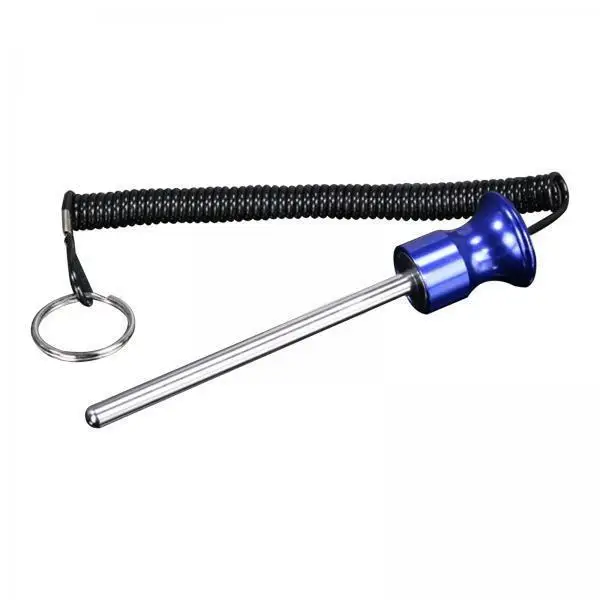 Selector Key Weight Machine Pin Reinforced Steel Wire Lanyard Magnetic Gym Accessory for Home Workout Equipment