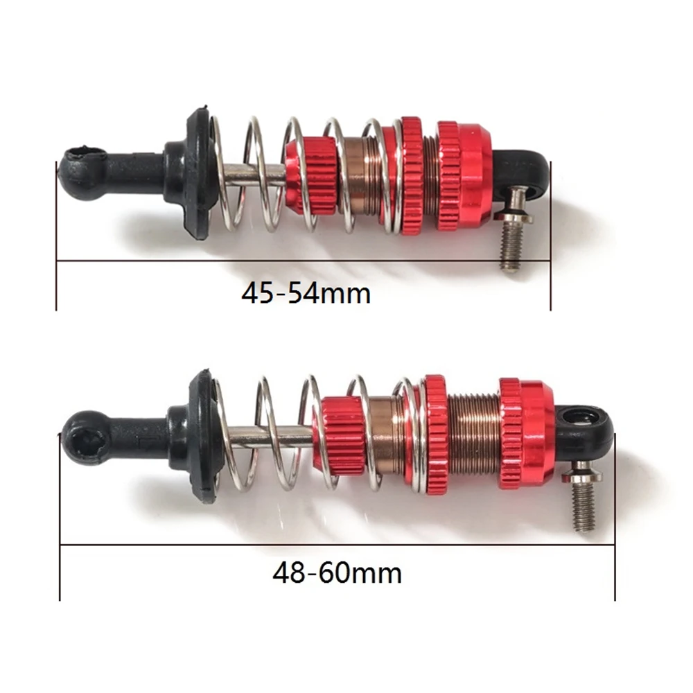 Металлические амортизаторы BEDW-4Pcs для радиоуправляемых машинок SG 1603 SG1603 UDIRC UD1601 UD1603 UD1604 UD1607 1/16, запчасти для тюнинга и аксессуары