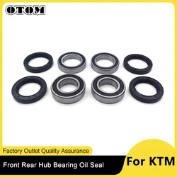 OTOM 2 Pair Front Rear Wheel Hub Bearing and Oil Seal Kit For KTM EXC SX XCF MXC HUSQVARNA TE FC FE 250 450 530 Motorcycle Parts