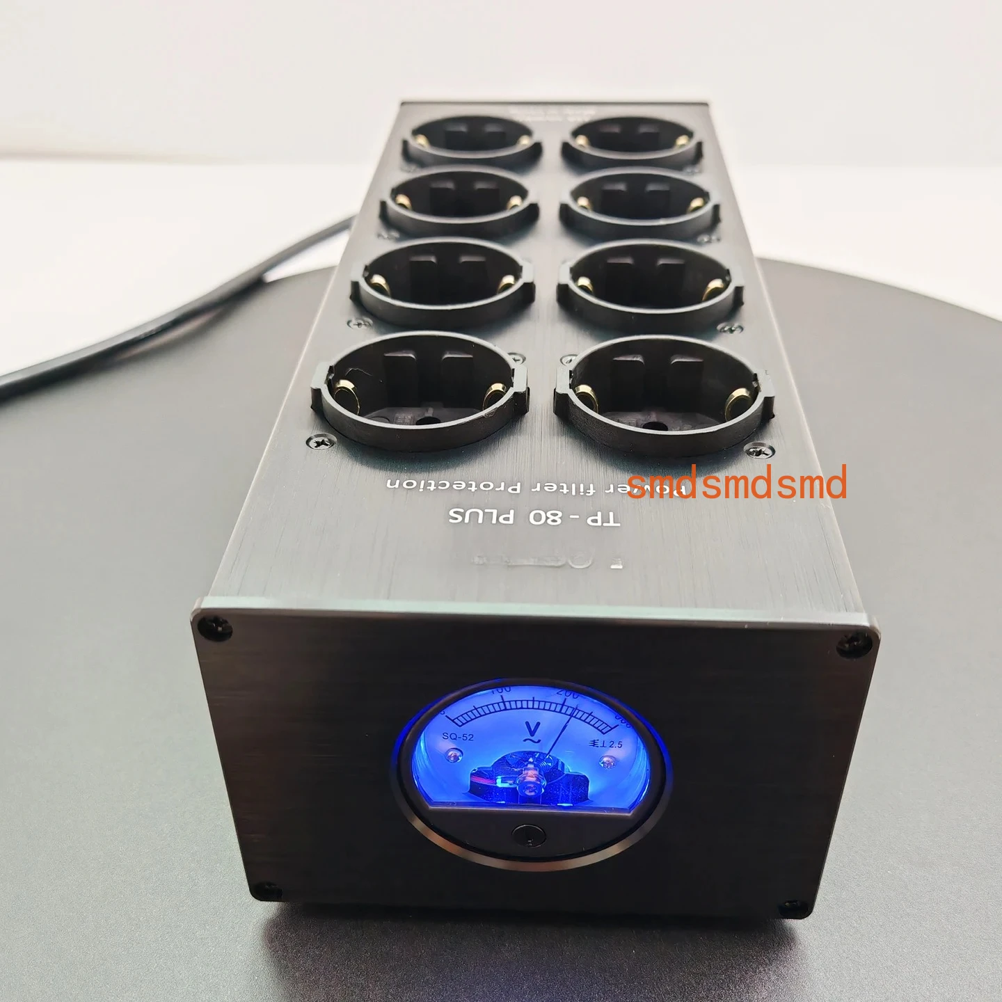 Tp80 Power Filter Socket Noise Reduction Overload Protection Voltage Display Function Audio Amplifier European