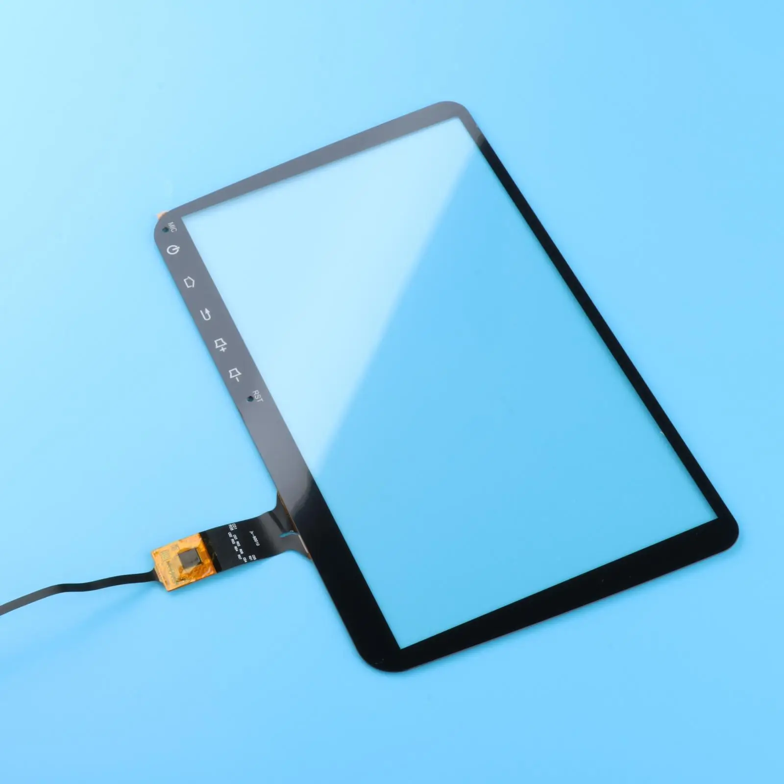 Panel Glass Screen Digitizer 9 Inch LCD Navigation Replacement Front for VW Vehicles