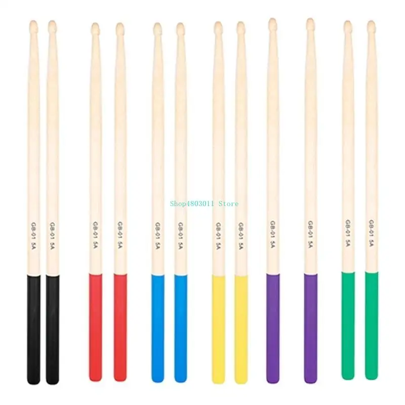 

T3LD 1Pair 5A/7A Maple Drumsticks Simple Drum Percussions Accessories