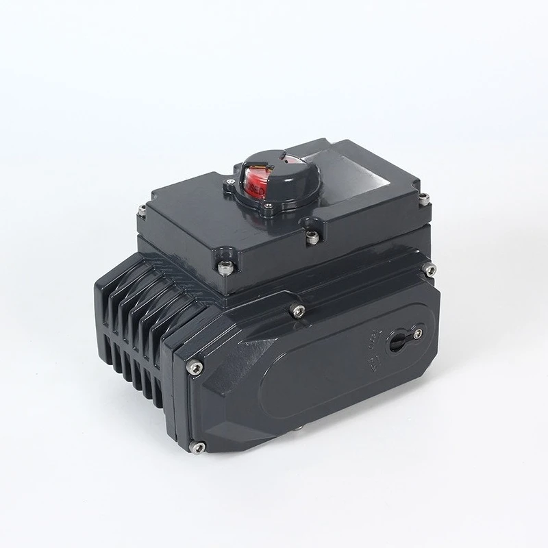 

Small switch type electric actuator, angular stroke electric valve actuator