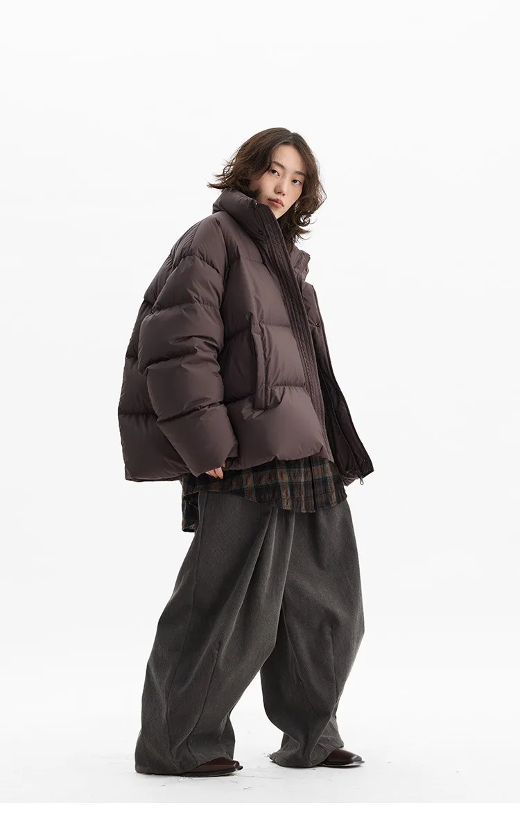 Women's Thickened Cocoon-Shaped Down Jacket, 90% Duck Down, Warm, Loose, Versatile Coat, New Winter 2026 Model