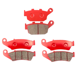 Ceramic Front Rear Brake Pads For Honda XL 650 VY/V1-V7 Transalp 2000-2007 XL 700 2008-2011 XRV 750 Africa Twin 1994-2003