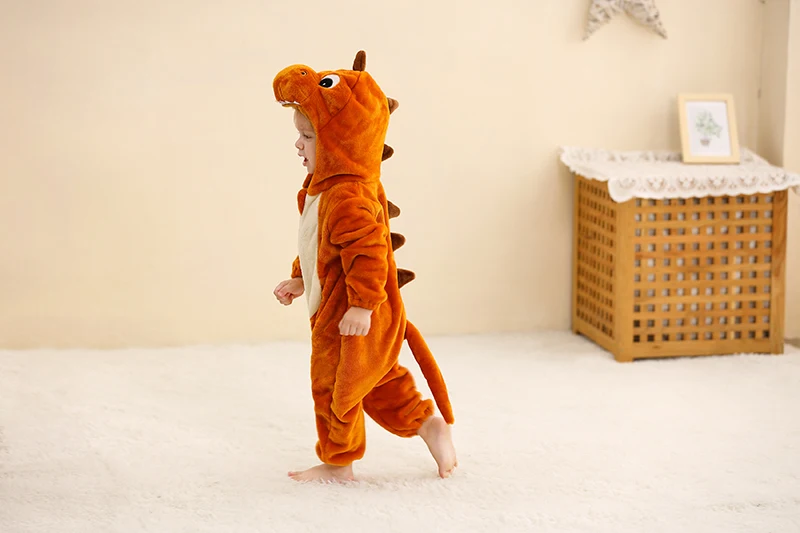 MICHLEY Karneval Baby Strampler Flanell Cosplay Kleinkind Säugling Kleidung Overall Bodysuits Jumpsuit Kostüm für Mädchen Jungen – Detail 14