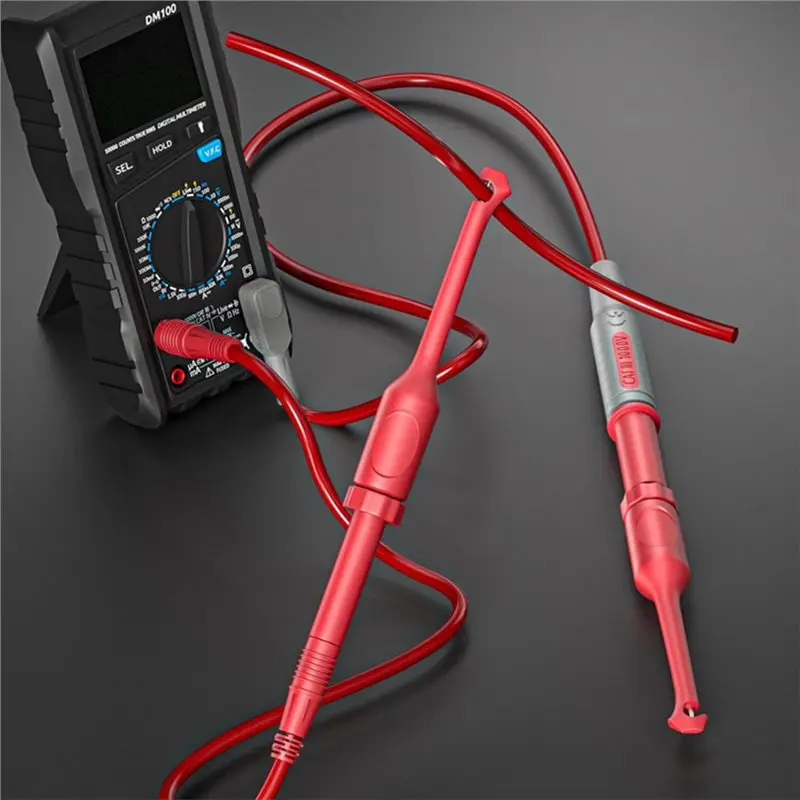 Y39A-2PCS Mini Wire-Piercing Back Probe Pins 4MM Jack Puncture Test Hook Tool Automobile Repair