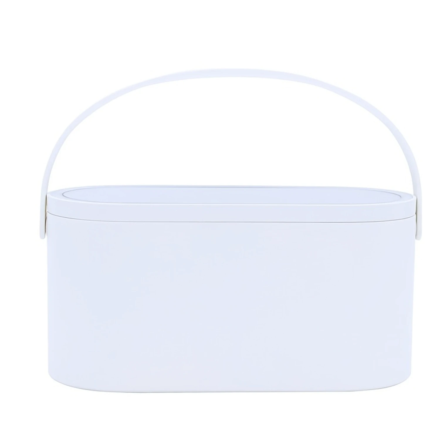 Cosmetic Storage Box, Cosmetic Bag, Makeup Bag, Portable Toiletry Case, Travel Cosmetic Case With Mirror And LED Lights; Great G