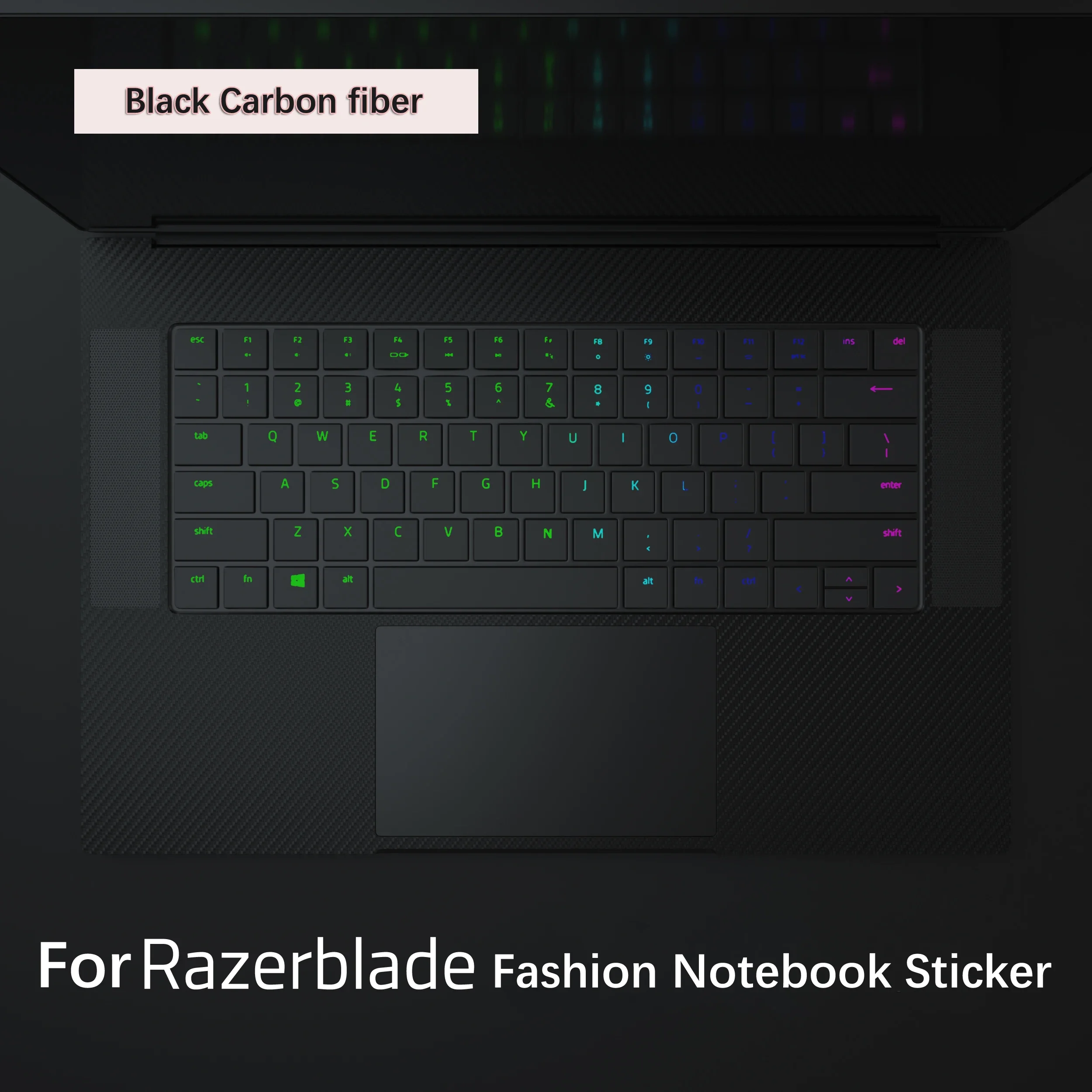 Pre-cut 1xTop+1xPalmrest+1xBottom Skin Sticker Cover Film For Razer Blade 13 14 RZ09-035 Blade14 RZ09-0427 RZ09-0530 Notebook PC