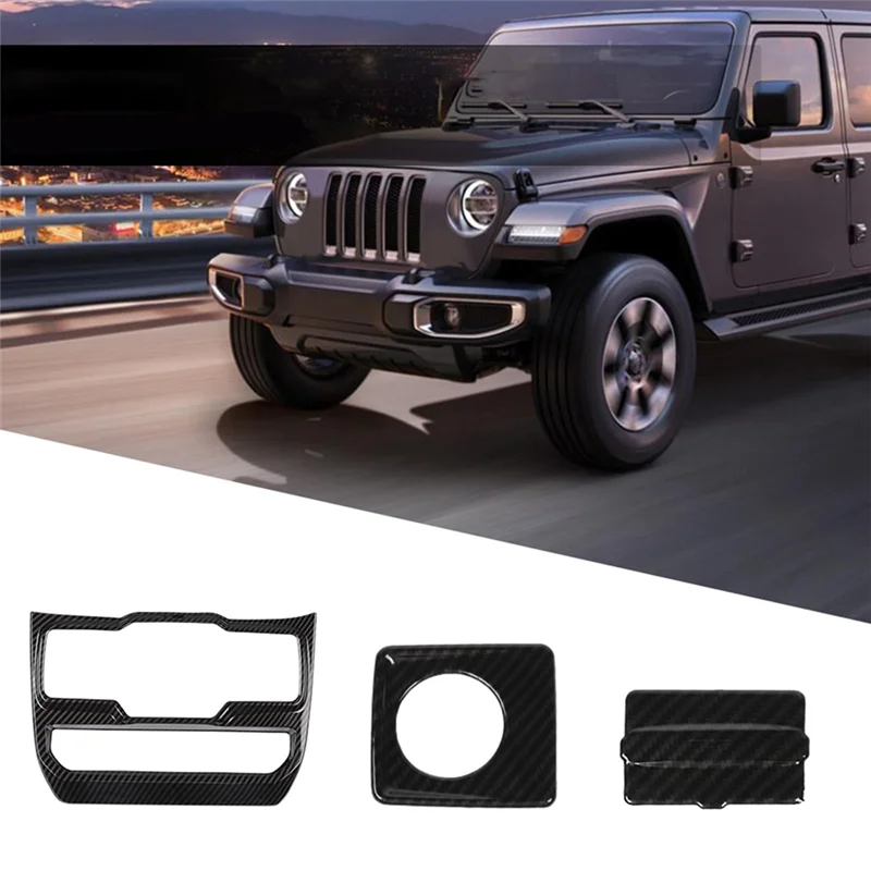 

Exclusive For Jeep Wrangler JL 2018-2023 Cigarette Lighter USB Socket Window Control Panel Decorative Cover Decorative Decal,A A