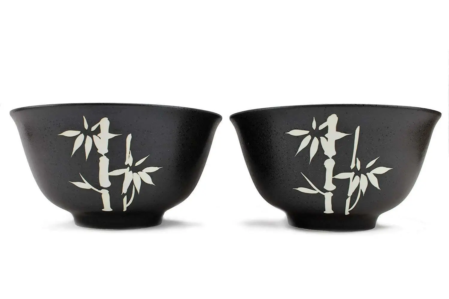 

Large Japanese-style noodle bowl set for ramen and miso soup, two-piece serving dish