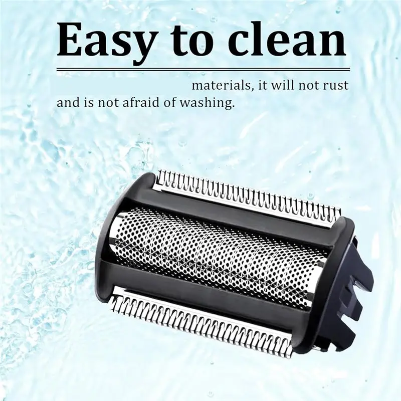 Replacement Heads BG2000(3 Pcs) For Norelco Bodygroom Series 7000, 5000, 3000- Foil Shaver Heads Included