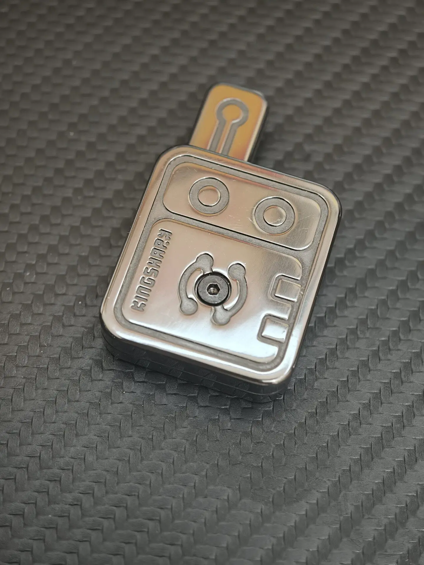 Used EDC ACEDC Zirconium Throwing Rabbit Ji Mechanical Push Card, The Quality Is Very Good, Normal Use Hair Marks