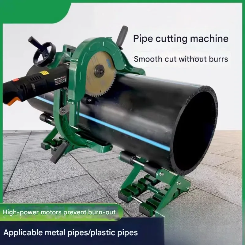

【Brand new】Efficient Dustless Hose Cutting Machine Port le Hydraulic Hose Cutter For Wire Reinforced Rubber Tube High Pressure O