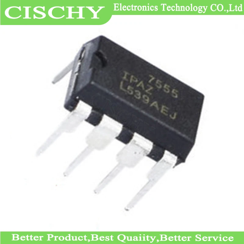 10pcs/lot ICM7555IPAZ ICM7555IPA ICM7555 7555 DIP-8 In Stock